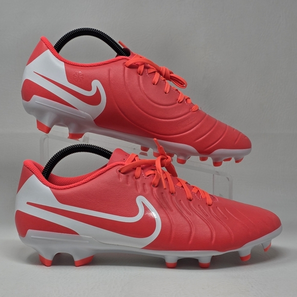Nike Tiempo Legend 10 Club FG Soccer Cleats Crimson White Men Sz 9.5 DV4344 800 main image 7